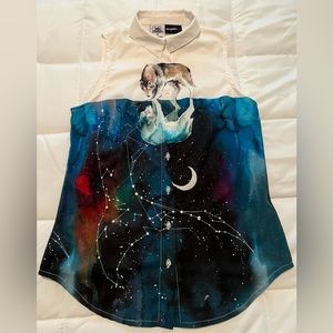 Size Small BlackMilk x Lora Zombie The Great Soul Business Time Shirt